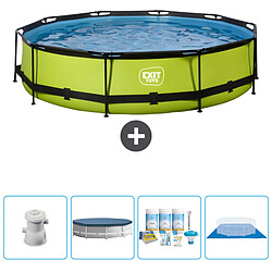 EXIT Lime Structure Piscine Ronde