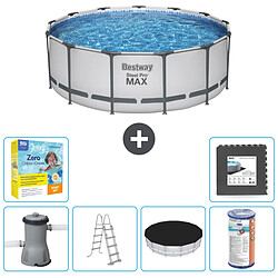 BESTWAY Piscine ronde Steel Pro MAX 396 x 122 cm