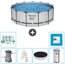 BESTWAY Piscine ronde Steel Pro MAX 396 x 122 cm