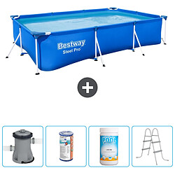 BESTWAY Piscine Rectangulaire Steel Pro 300x201x66 cm