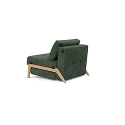 Inside 75 Fauteuil convertible tissu - Vert