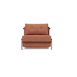 Inside 75 Fauteuil convertible tissu - Rouge