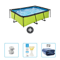 Exit Piscine rectangulaire - Comprend des accessoires CB74