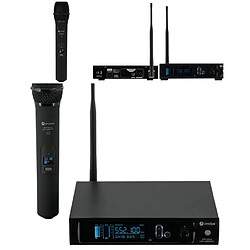 Prodipe Micro-Main sans fil UHF PRO sans fil LCD DJ PARTY KARAOKE 100 Fréquences DSP