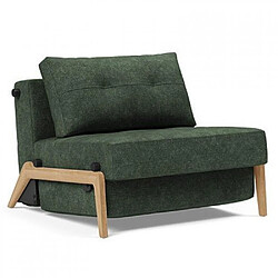 Inside 75 Fauteuil convertible tissu - Vert