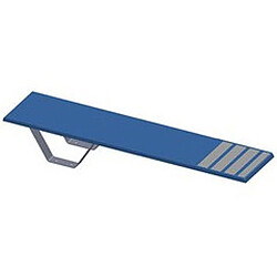 Astral Plongeoir droit ballesta l1.40 x h0.25m bleu ciel