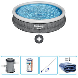 Bestway Fast Set Piscine Rotin - 366 x 76 cm