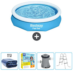 Bestway Fast Set Piscine Ronde Gonflable - 305 cm - Bleu