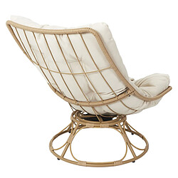 The Home Deco Factory Fauteuil détente polyéthylène Petra pas cher