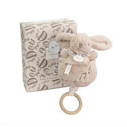 Doudou et Compagnie Lapin doudou - Boite a musique Beige