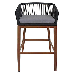 Avis Mendler Lot de 2 tabourets de bar - Marron