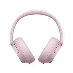 Acheter Casque audio sans fil Sony WH CH720 Bluetooth avec réduction active du bruit Rose