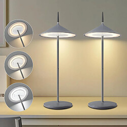 ZMH Lampe de table LED intensité variable table d'extérieur moderne pour jardin