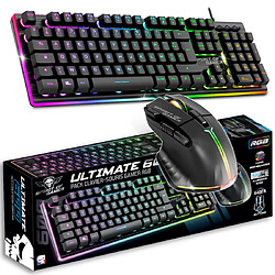 Pack Gaming Clavier Souris Ultimate 600 Dark Spirit of Gamer