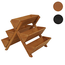 Mendler Jardinière rectangulaire - Naturel