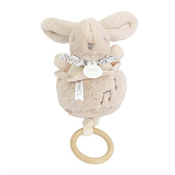 Doudou et Compagnie Lapin doudou - Boite a musique Beige