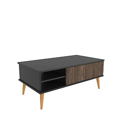 Decorotika Como Table Basse 110 cm Noir