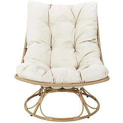 Avis The Home Deco Factory Fauteuil détente polyéthylène Petra