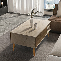 Acheter Decorotika Como Table Basse 110 cm Noir