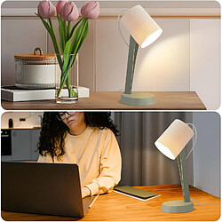 Zmh lot de 2 lampes de bureau - Vert pas cher