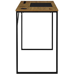 Acheter The home deco factory Bureau bois et métal - Noir