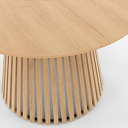 Idmarket MARKET Table Ronde Carmen - Pied Bois pas cher