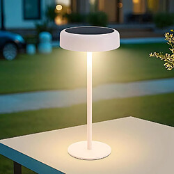 ZMH Lampe de table LED sans fil à batterie solaire chevet rechargeable tactile