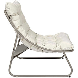 Acheter The home deco factory Fauteuil de jardin Dolce vita - Beige