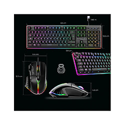 Pack Gaming Clavier Souris Ultimate 600 Dark Spirit of Gamer