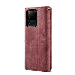 Avis Étui FOXDOCK Samsung Galaxy S20 Ultra 5G - Rouge