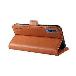 Acheter Samsung Galaxy A50 Flip Étui - Cuir PU Marron