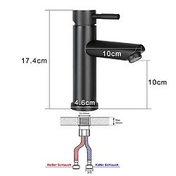 Acheter ZMH Robinet de lavabo, robinet de lavabo mitigeur monocommande haute pression pour cuisine