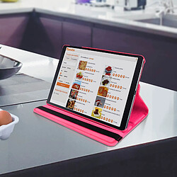 Avizar Samsung Galaxy Tab A 10.1 2019 - Étui Rotatif Rose pas cher