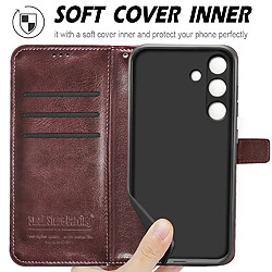 ODEYDO Coque Cuir Marron Samsung Galaxy A16