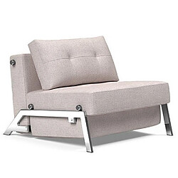 Inside 75 Fauteuil design tissu - Gris