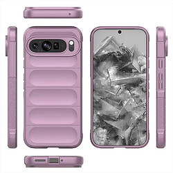 ODEYDO Coque silicone Google Pixel 9 Pro XL - Violet