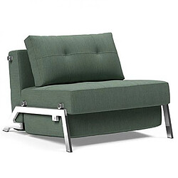 Inside 75 Fauteuil convertible tissu - Vert