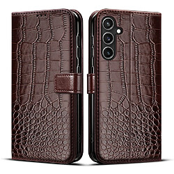 ODEYDO Coque Cuir Marron Samsung Galaxy A16