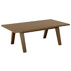 Lisa Design Table Basse Pauline - Chêne Foncé