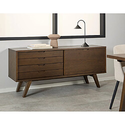 Lisa design Buffet Pauline bahut - Chêne foncé