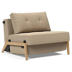 Inside 75 Innovation Living SOFABED CUBED 02 WOOD - Phobos Mocha