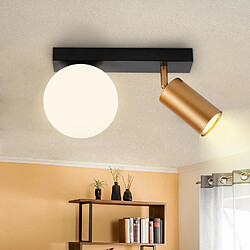 ZMH Plafonnier 2 flammes moderne