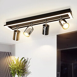 ZMH Spot plafond LED 4 flammes