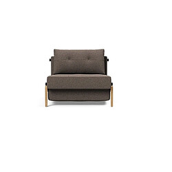 Inside 75 Fauteuil design tissu - Taupe