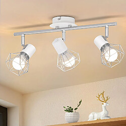 ZMH Plafonnier LED 3 spots