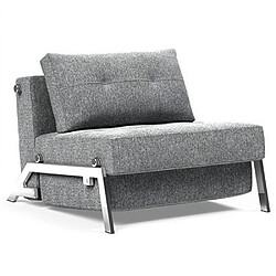 Inside 75 Fauteuil convertible tissu - Gris