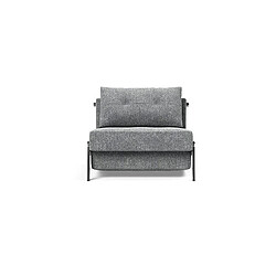 Inside 75 Fauteuil convertible tissu - Gris