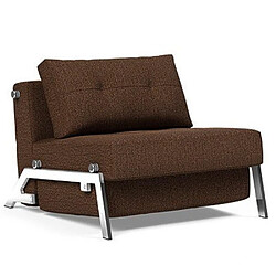 Inside 75 Fauteuil tissu design - Marron