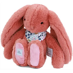 Doudou et Compagnie Lapin Fleurette - Terracotta 25 cm