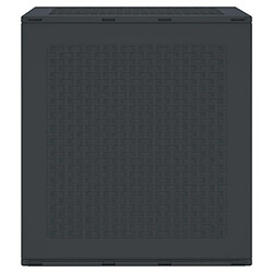Acheter vidaXL Boîte de rangement Anthracite 55 x 53 x 57 cm Polypropylène